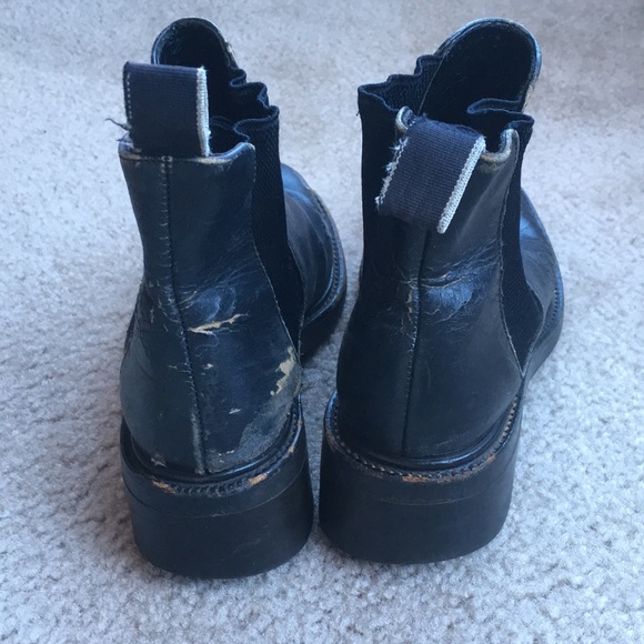 Distressed Leather Chelsea Boot - Picture 2 of 5